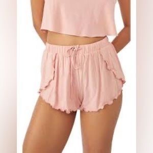 Free People Pink Pajama bottom